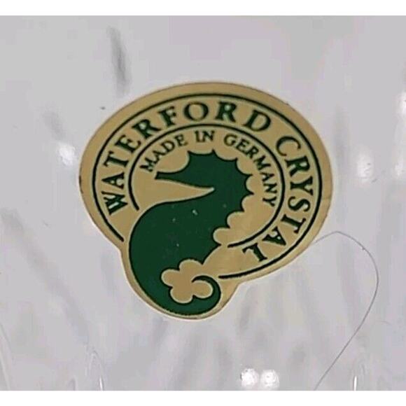 Waterford Crystal Small Footed Vase 7" Tall U265 - Picture 3 of 7